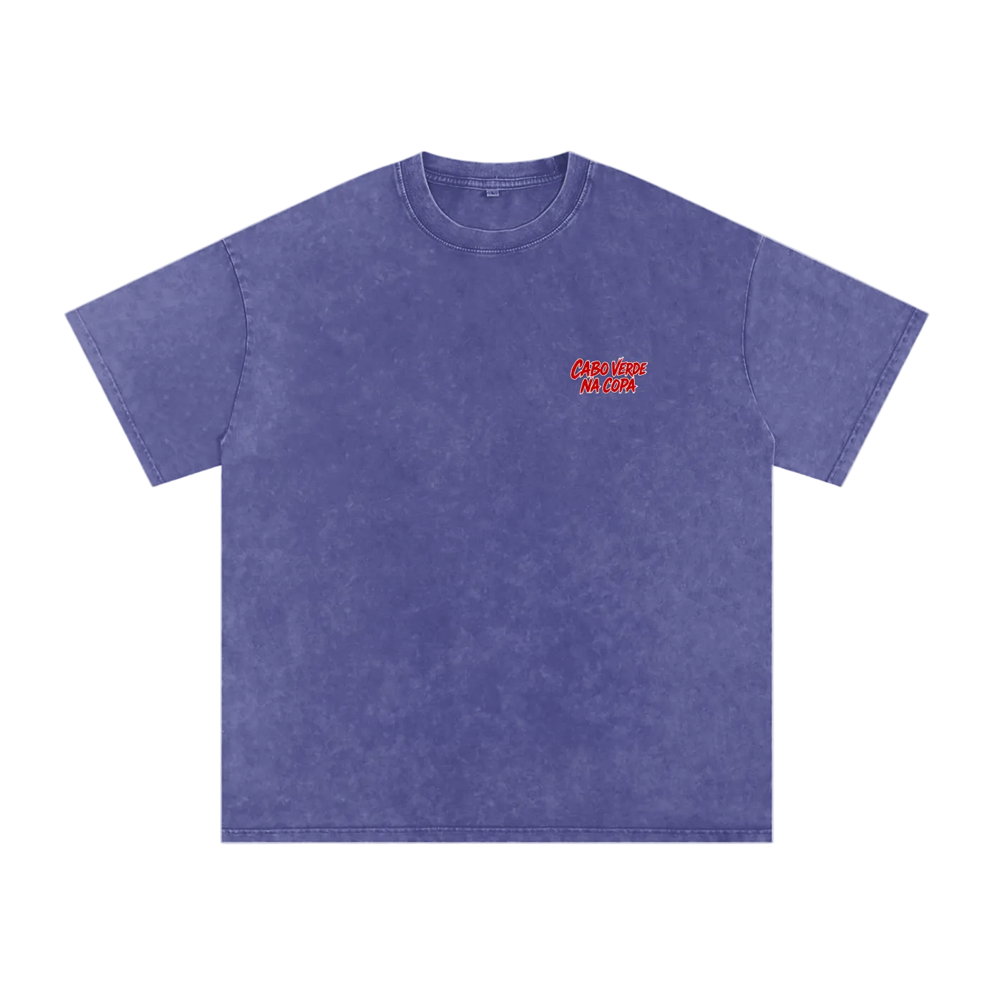 Hélio Varela "Cabo Verde Na Copa" Washed Oversized T-Shirt
