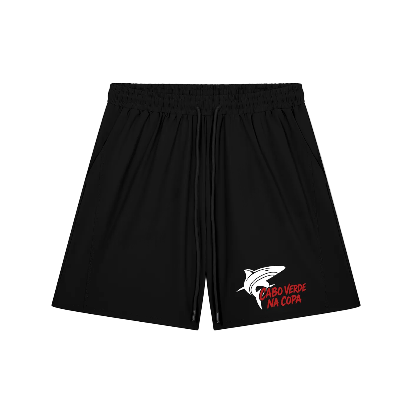 Cabo Verde Na Copa Red Drawstring Shorts