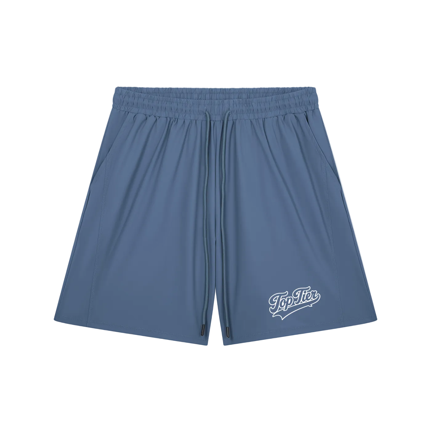 Top Tier Varsity Script Drawstring Shorts