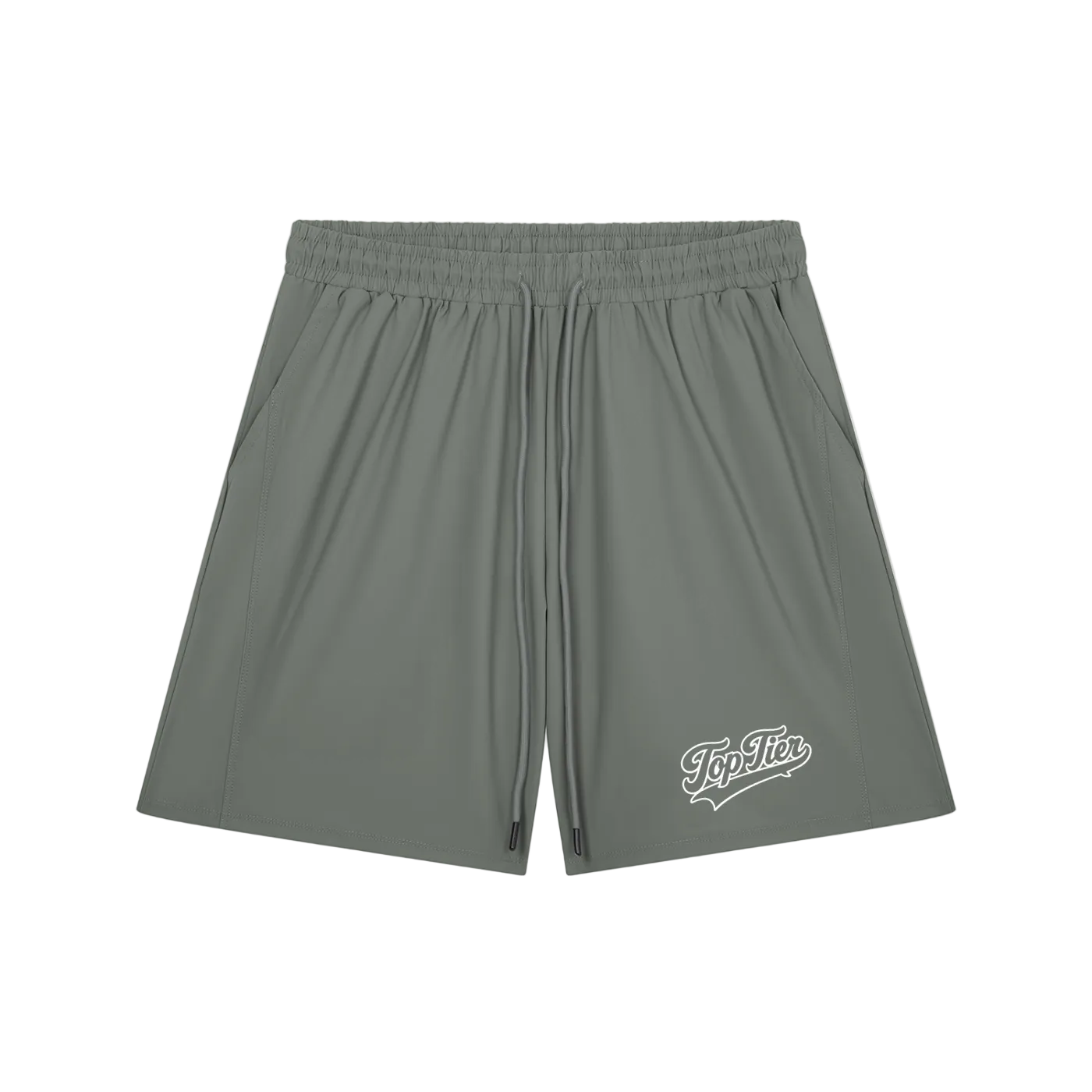 Top Tier Varsity Script Drawstring Shorts