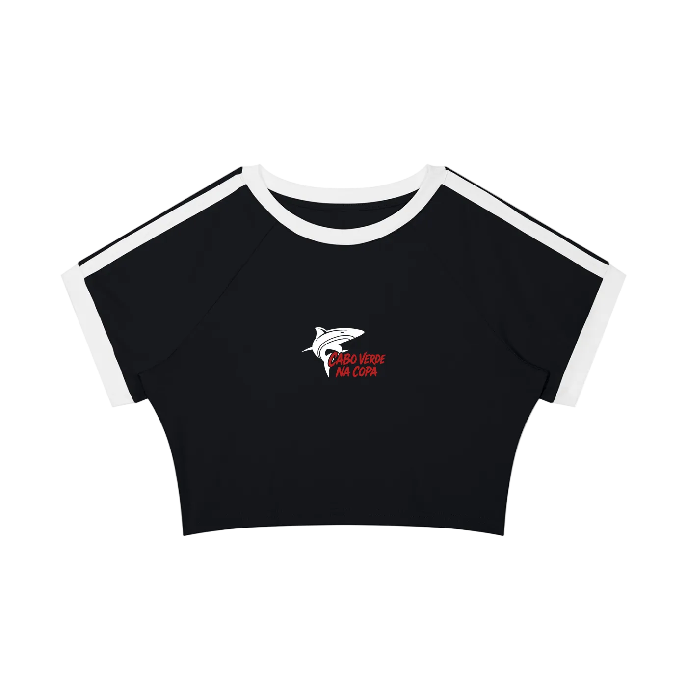 Cabo Verde Na Copa Women's Crop T-Shirt
