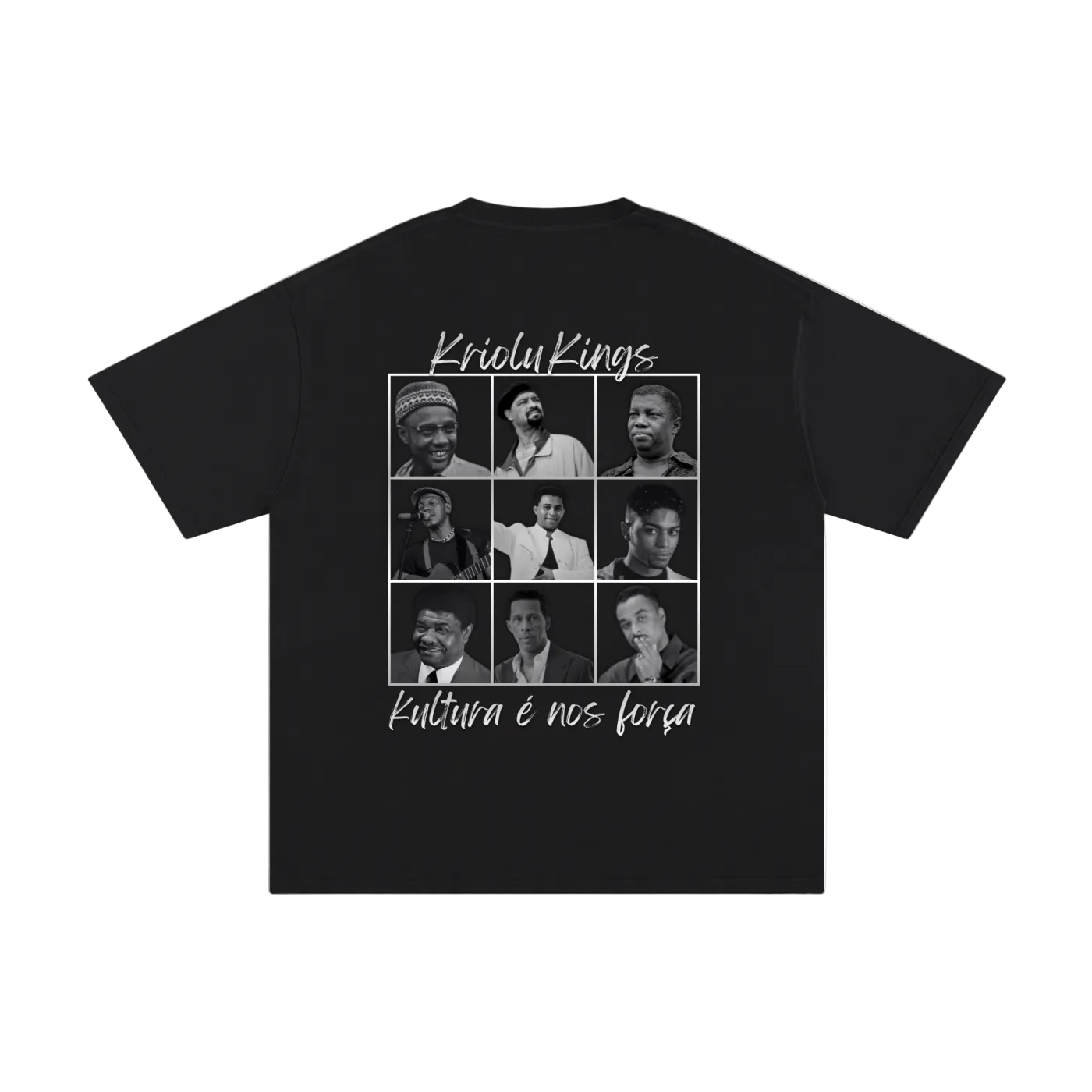 "Kriolu Kings" Cotton T-Shirt (White)