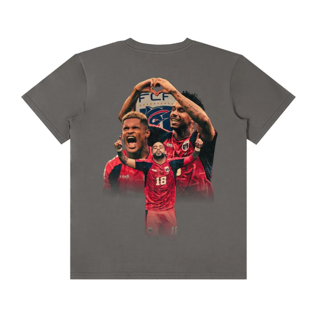 Cabo Verde Na Copa Red Graphic T-Shirt