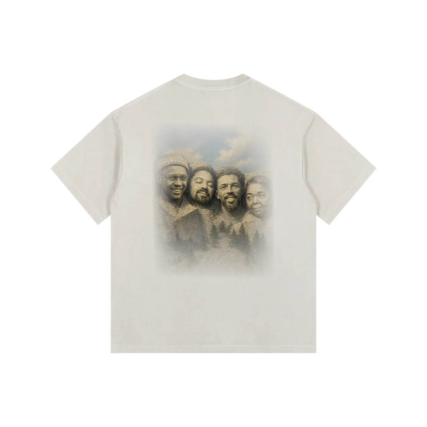 Cabo Verde Mount Rushmore Vintage Oversized T-Shirt