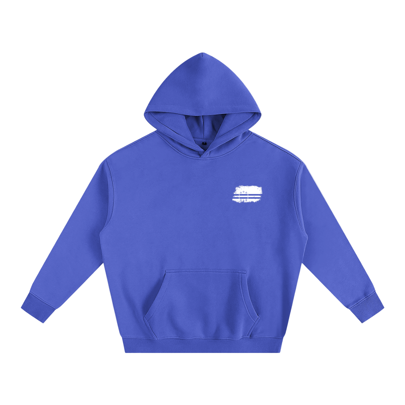 Sudadera con capucha pesada con la bandera de CV (moderna)