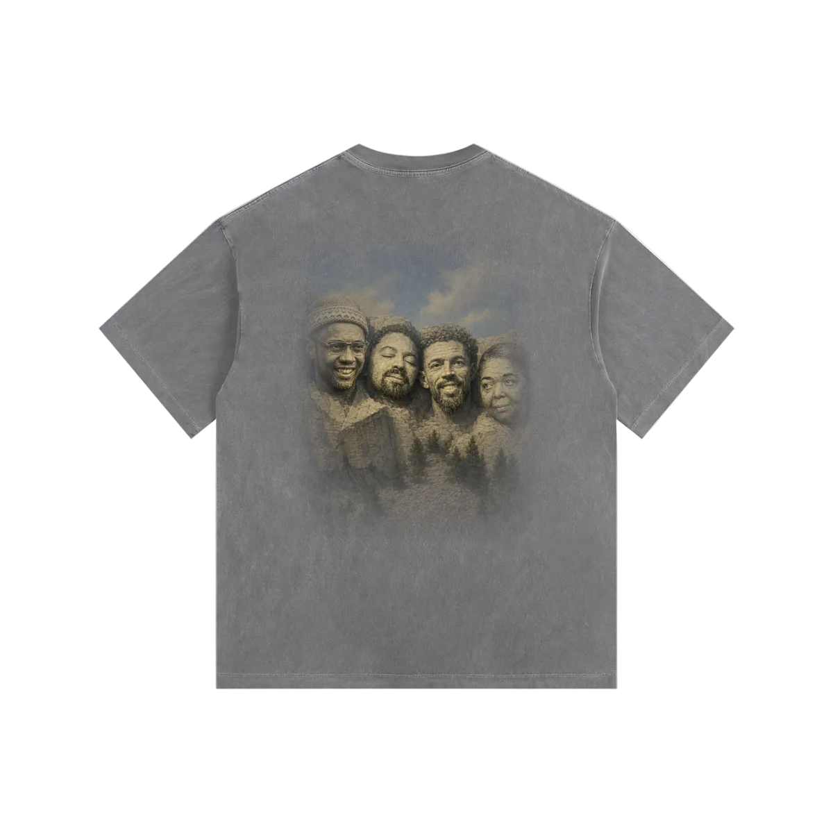 Cabo Verde Mount Rushmore Vintage Oversized T-Shirt