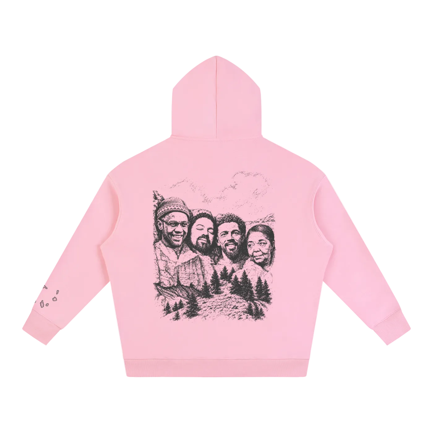 Cabo Verde Mount Rushmore Oversized Hoodie