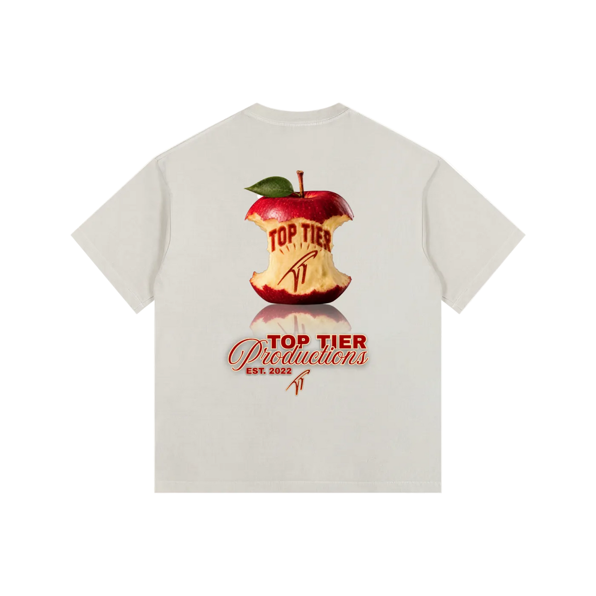 Top Tier Apple Vintage Oversized T-Shirt