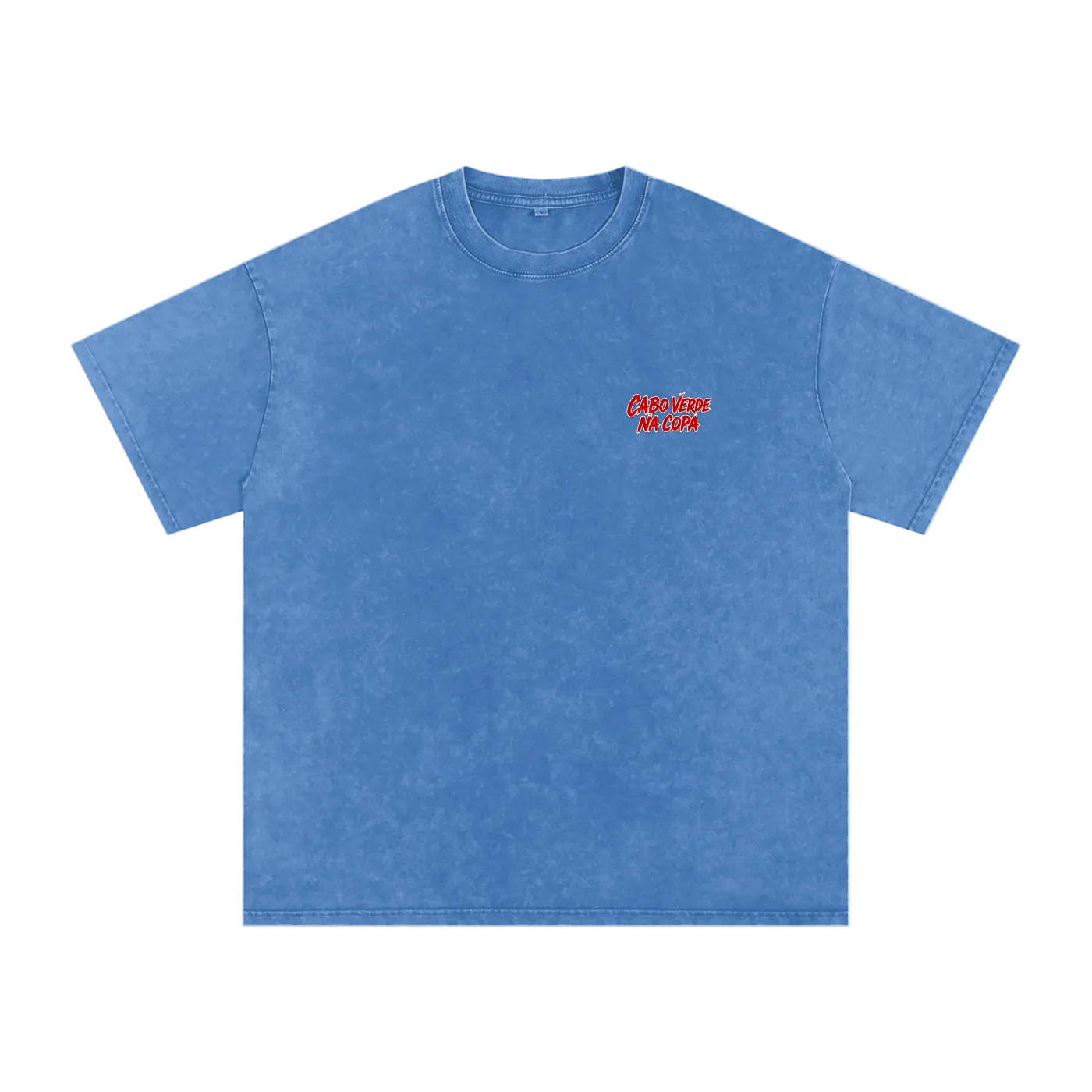 Hélio Varela "Cabo Verde Na Copa" Washed Oversized T-Shirt