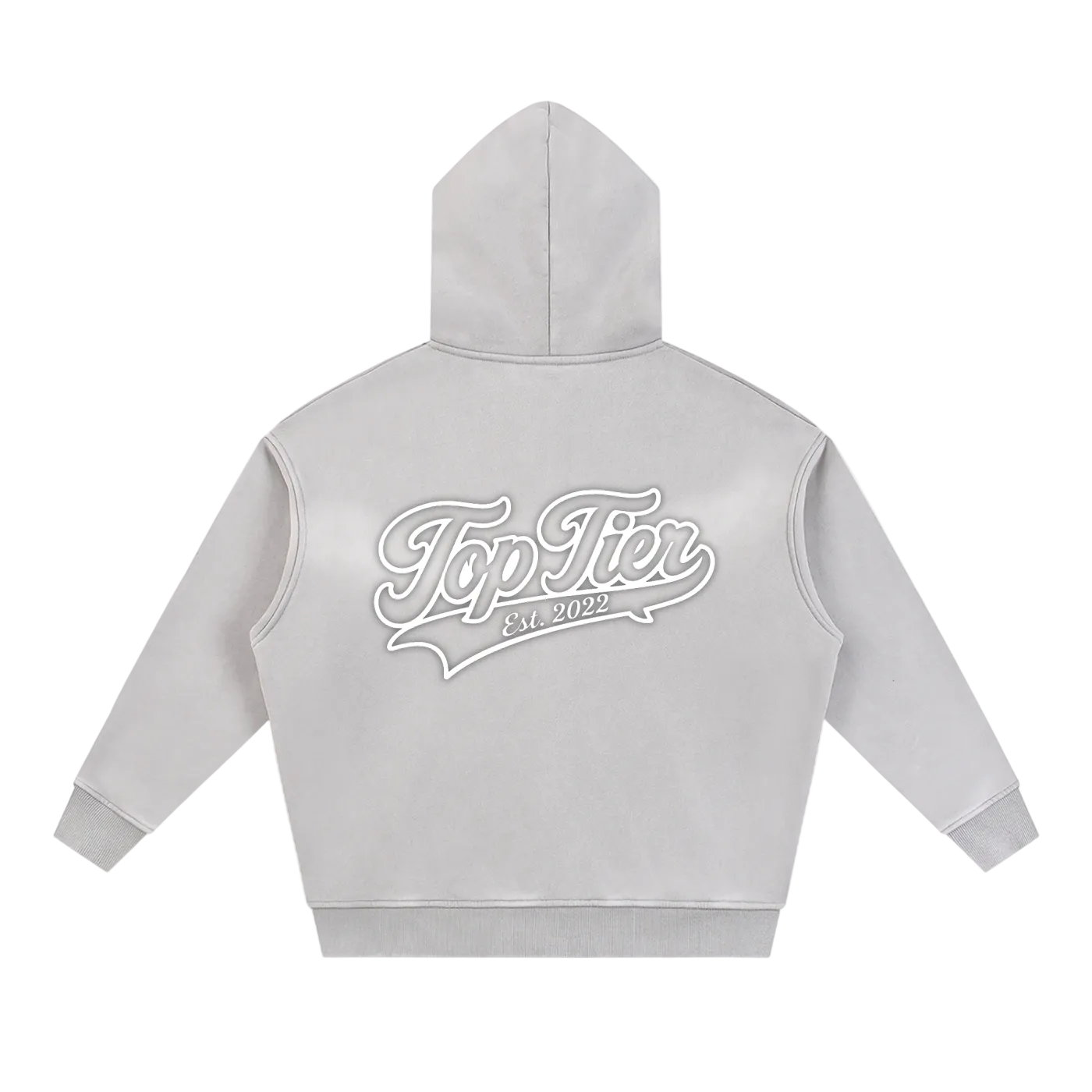Varsity Script Sunfade Boxy Zip-Up Hoodie